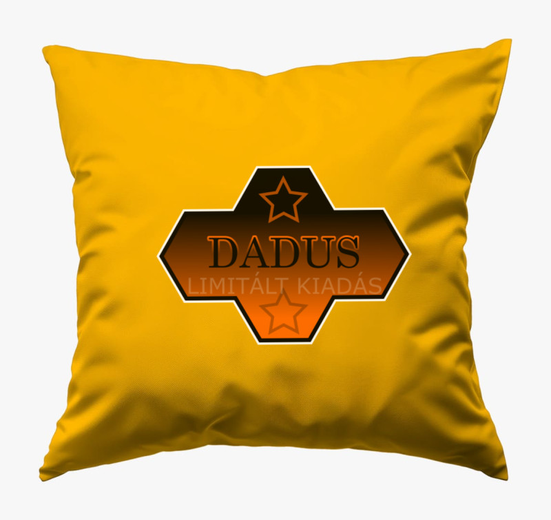 Limitált kiadású dadus párna — Napsárga
