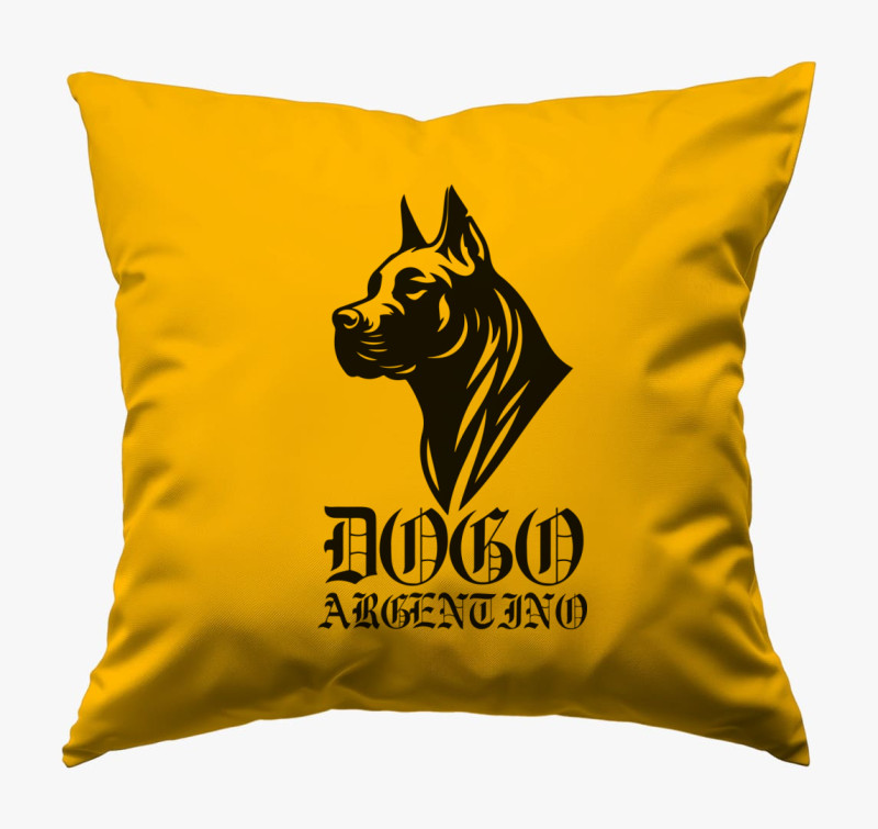 Dogo Argentino párna — Napsárga