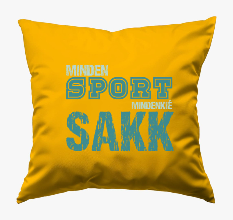 Minden sport sakk párna — Napsárga