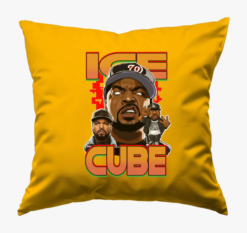 Ice Cube 2.0 párna — Napsárga