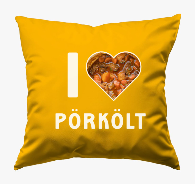 I love pörkölt párna — Napsárga