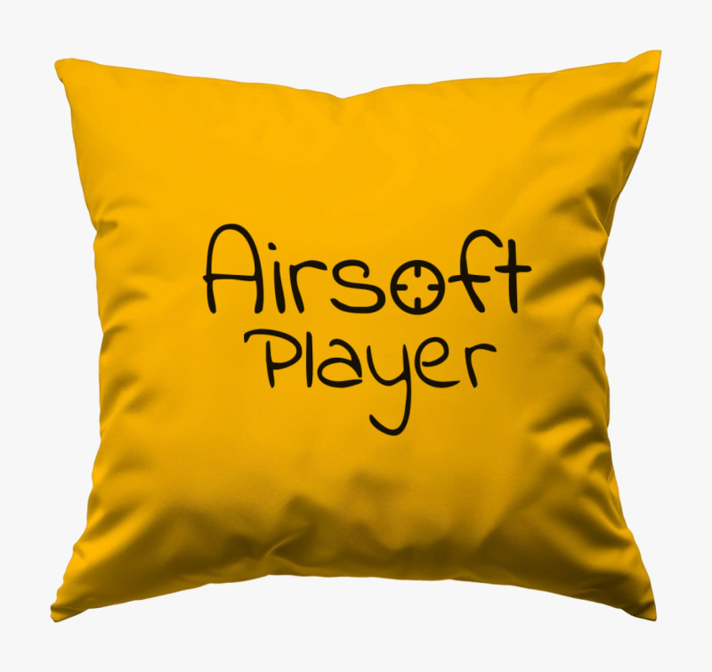 Airsoft Player párna — Napsárga