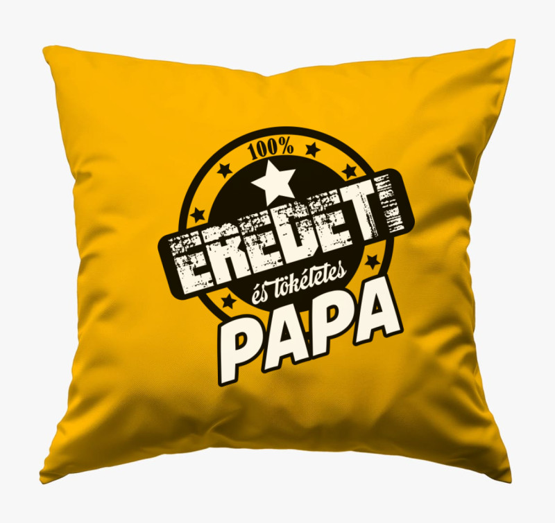 Papa tökéletes párna — Napsárga