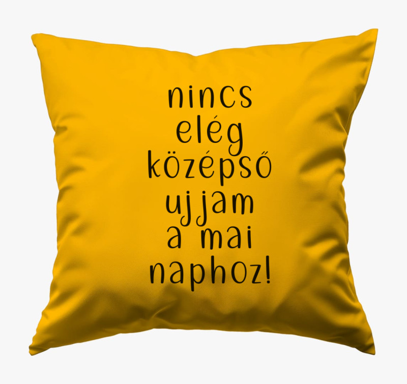 Középső ujj párna — Napsárga