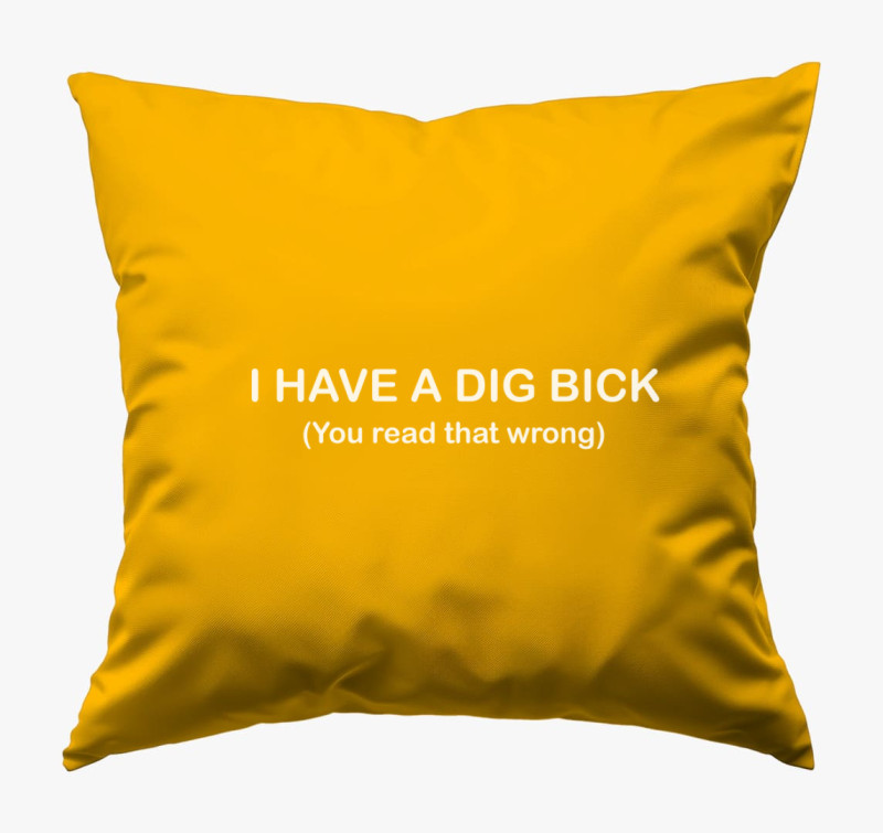 Dig bick párna — Napsárga