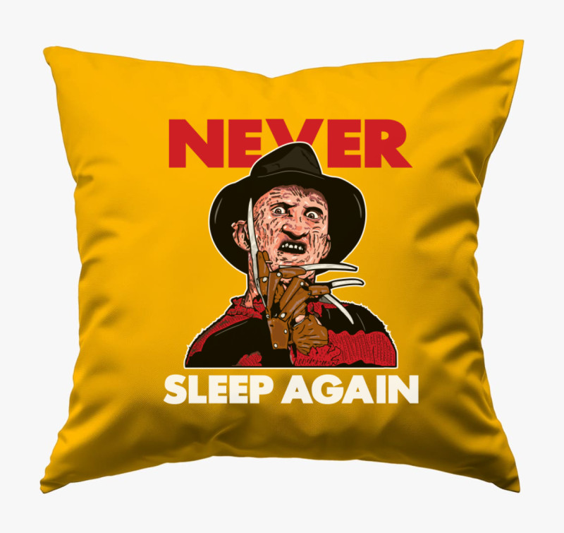Freddy Kruegel filmes párna — Napsárga