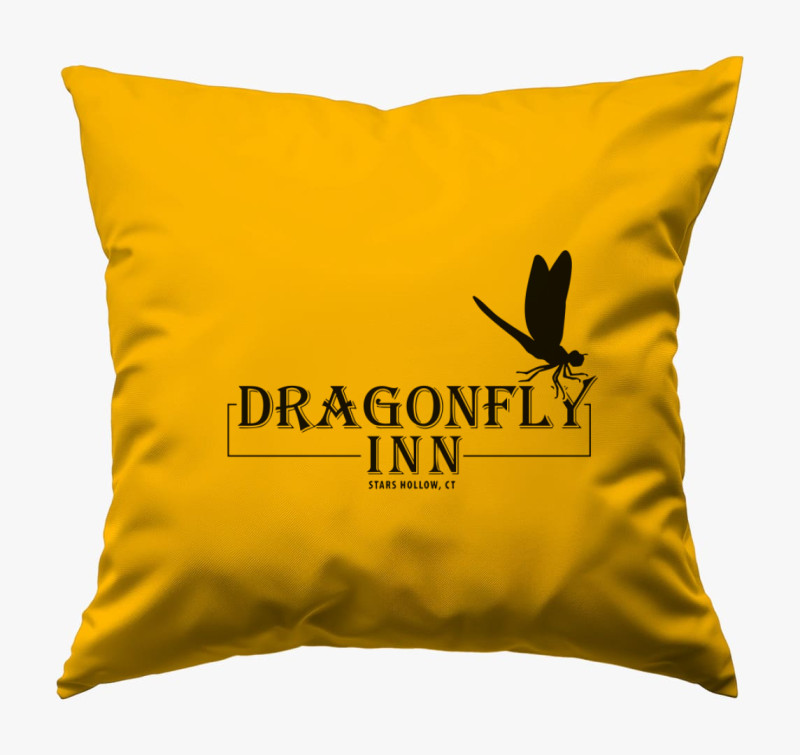 Dragonfly inn párna — Napsárga