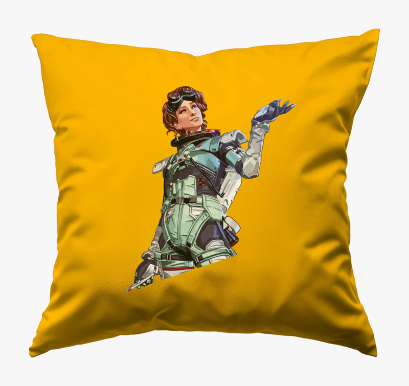 Apex Legends Horizon párna — Napsárga