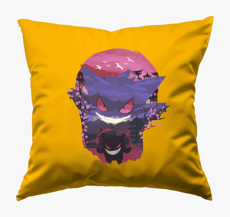 Pokemon Gengar párna — Napsárga