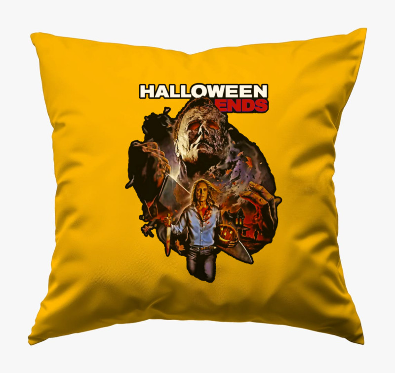 Halloween Ends párna — Napsárga