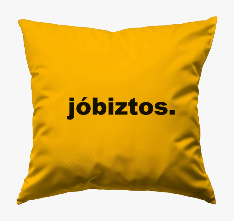 Jóbiztos párna — Napsárga