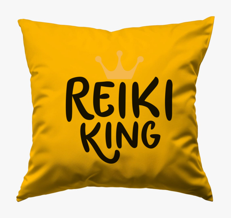 Reiki king párna — Napsárga