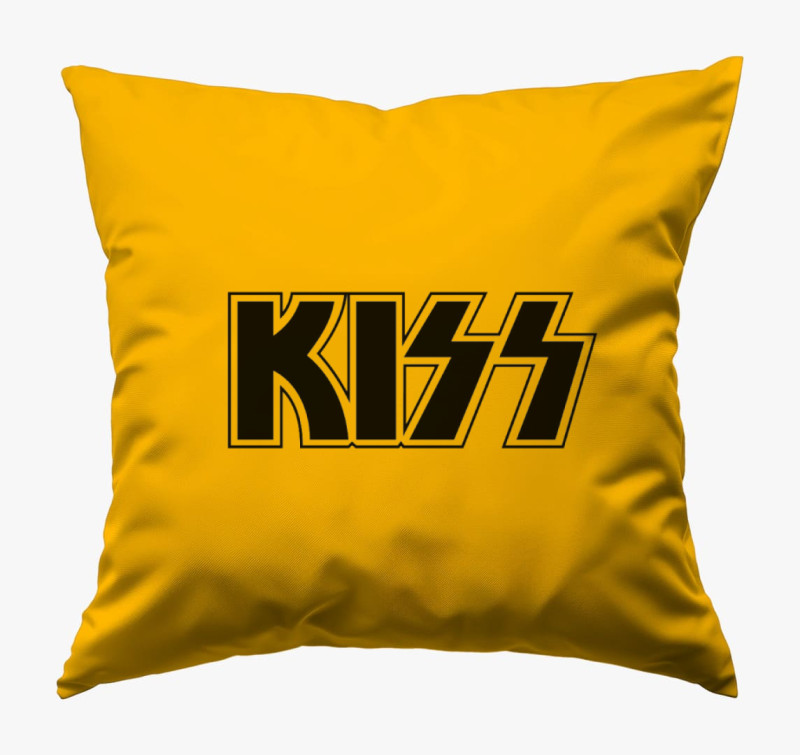 Kiss Zenekaros párna — Napsárga