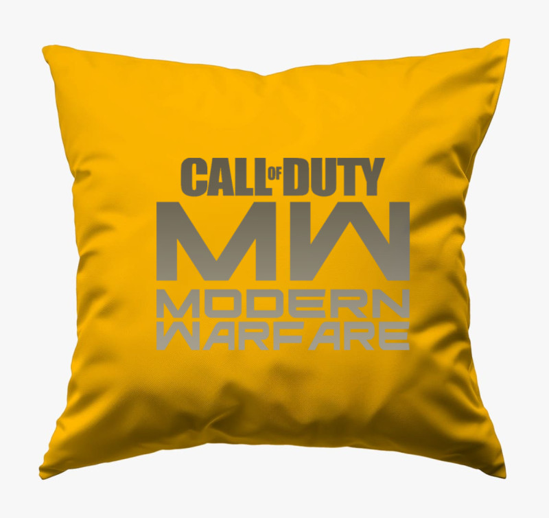 Call of Duty - Modern Warfare párna — Napsárga