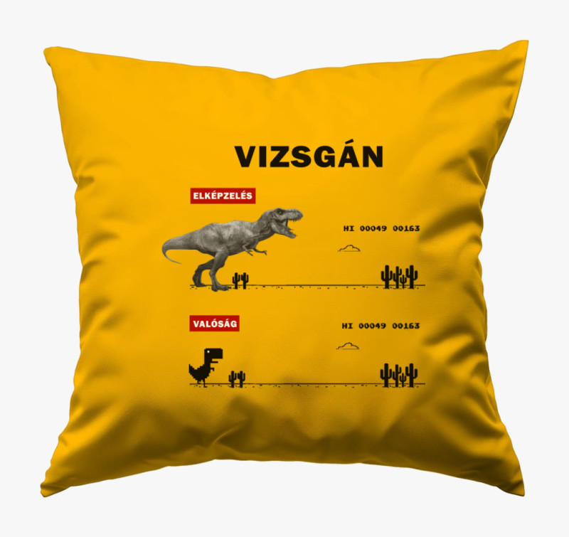 Vizsga párna — Napsárga
