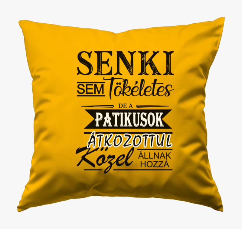 Patikus párna — Napsárga