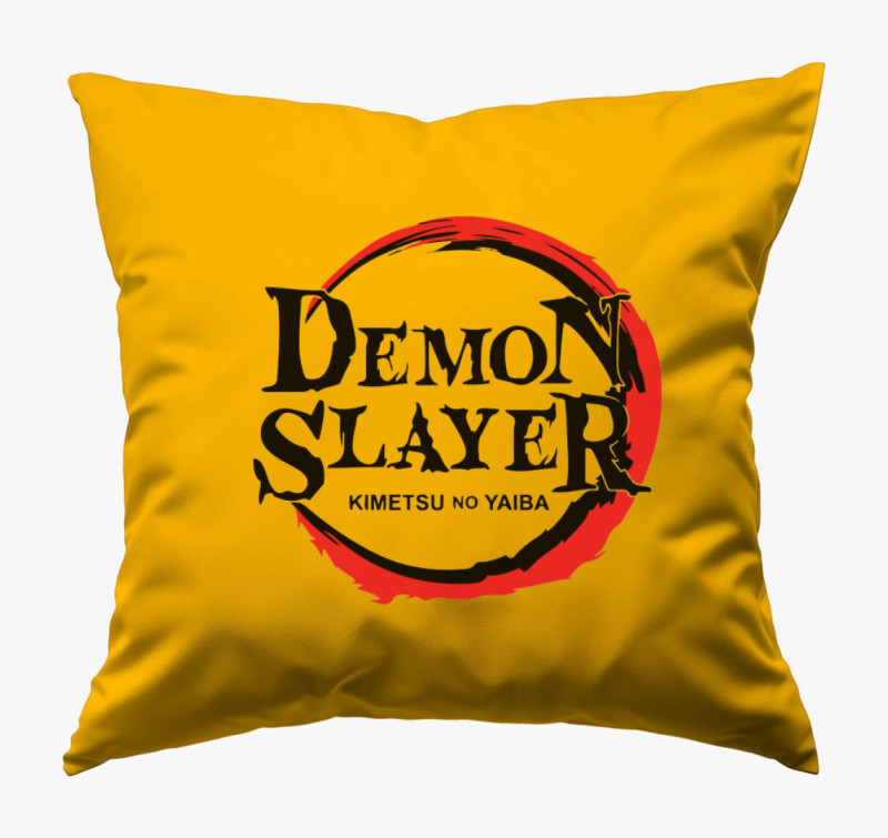 Demon Slayer párna — Napsárga