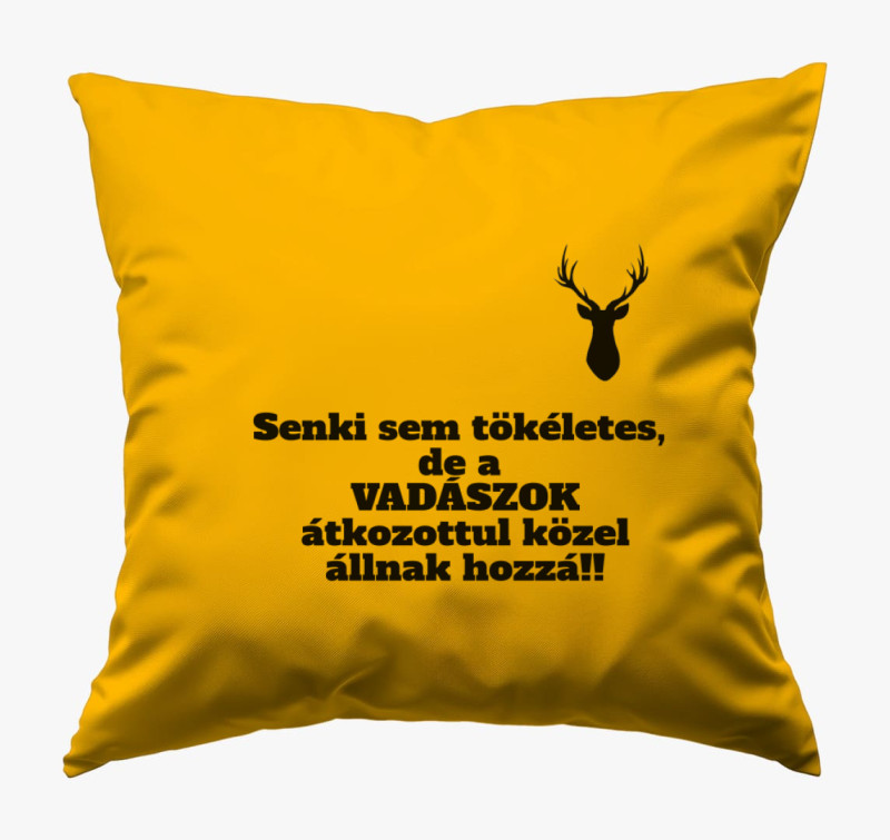Tökéletes vadász párna — Napsárga