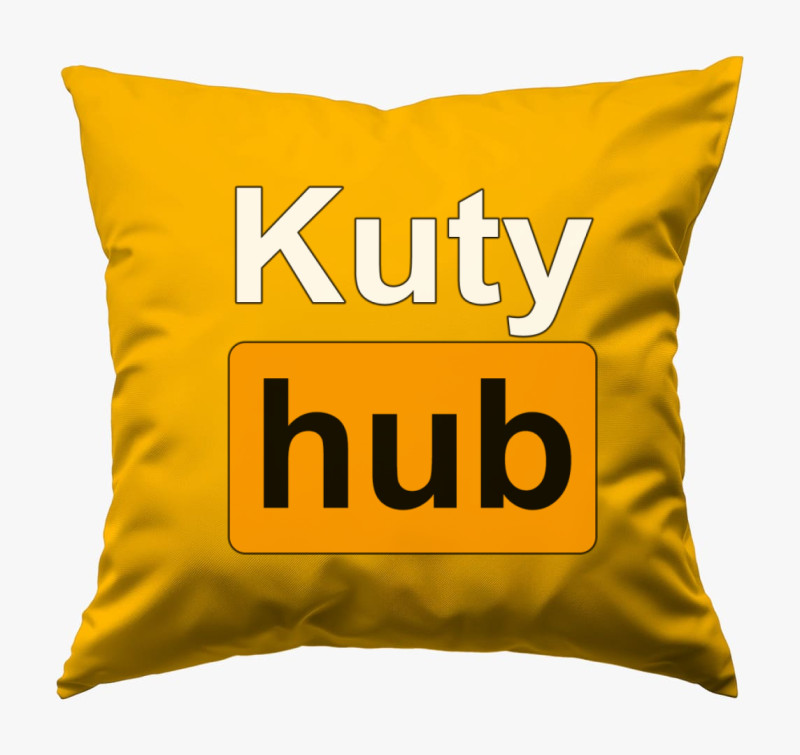 Kuty Hub párna — Napsárga