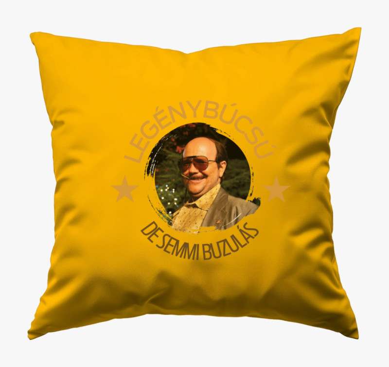Torrente Legénybúcsú párna — Napsárga