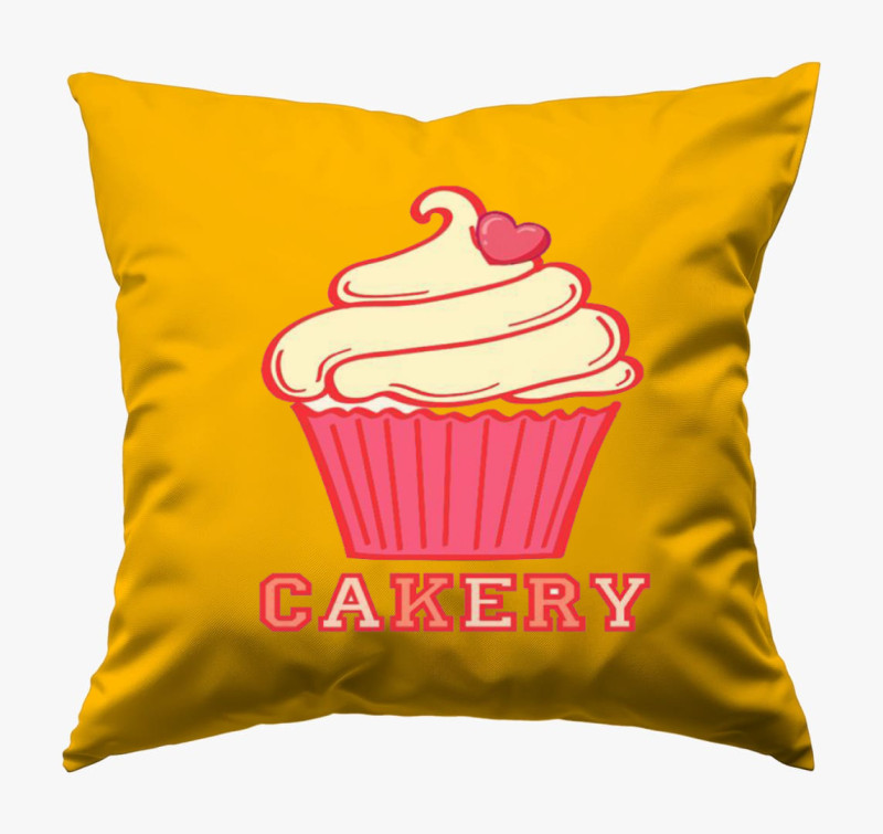 Cakery párna — Napsárga