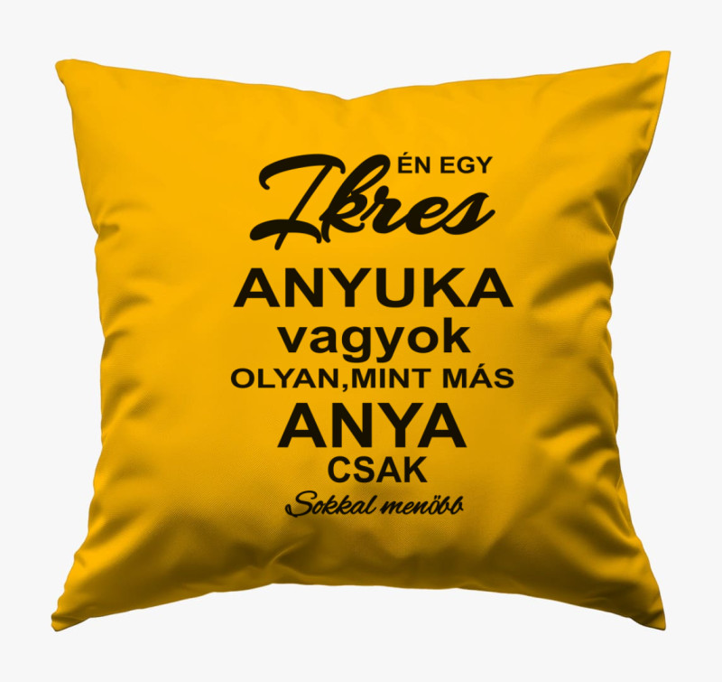 Ikres anyuka párna — Napsárga