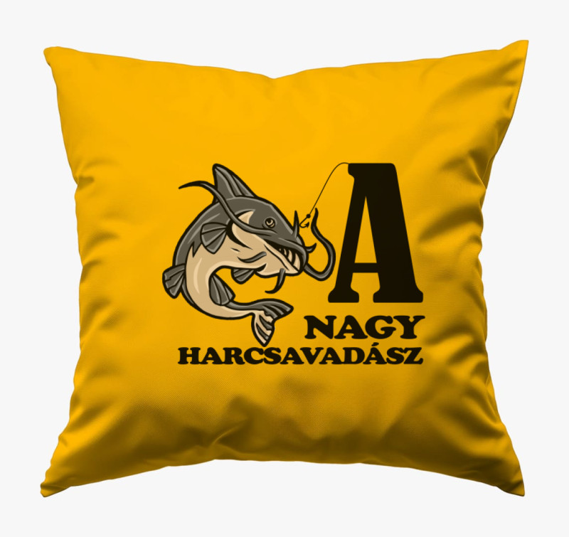 A nagy harcsavadász párna — Napsárga