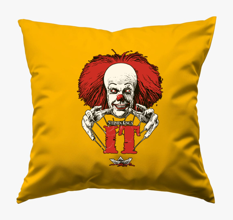 IT Pennywise párna — Napsárga