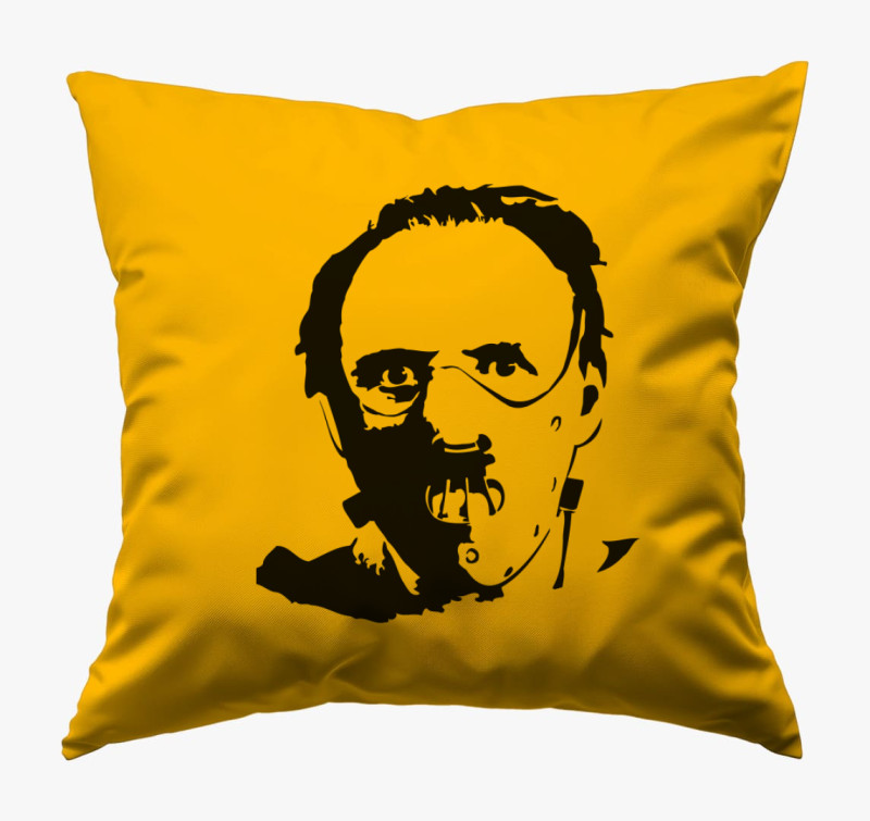 Új Hannibal Lecter párna — Napsárga