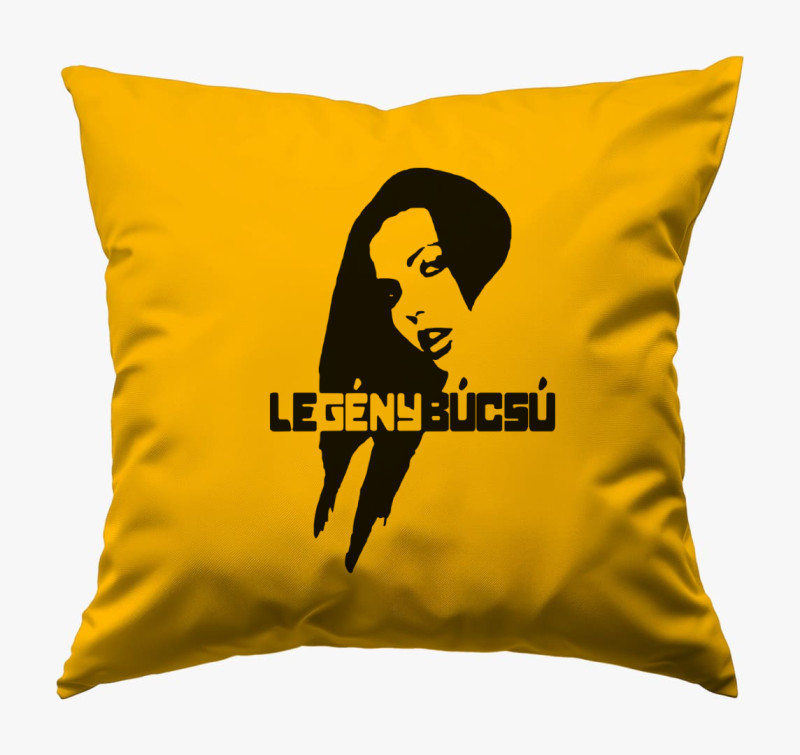 A legény búcsúja párna — Napsárga