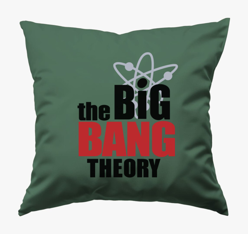 Big Bang Theory - Agymenők párna — Sötétzöld