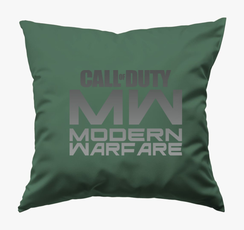 Call of Duty - Modern Warfare párna — Sötétzöld