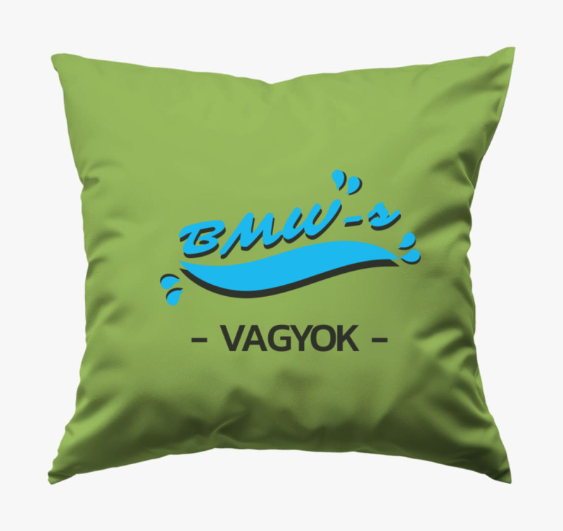 BMW-s vagyok párna — Zöld