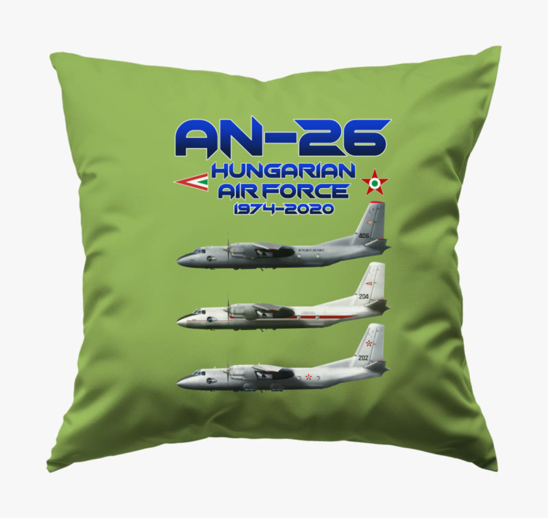 An-26 emlék párna — Zöld