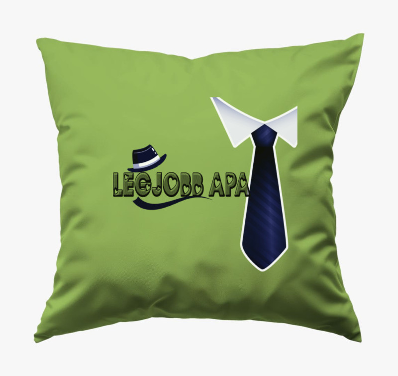 Legjobb apa párna — Zöld