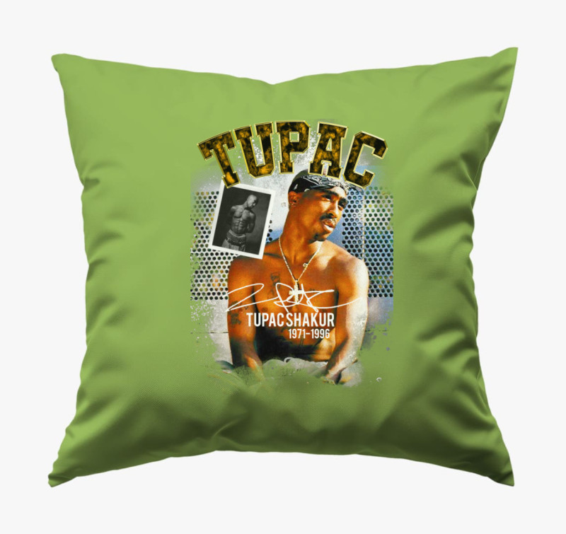Tupac 2.0 párna — Zöld
