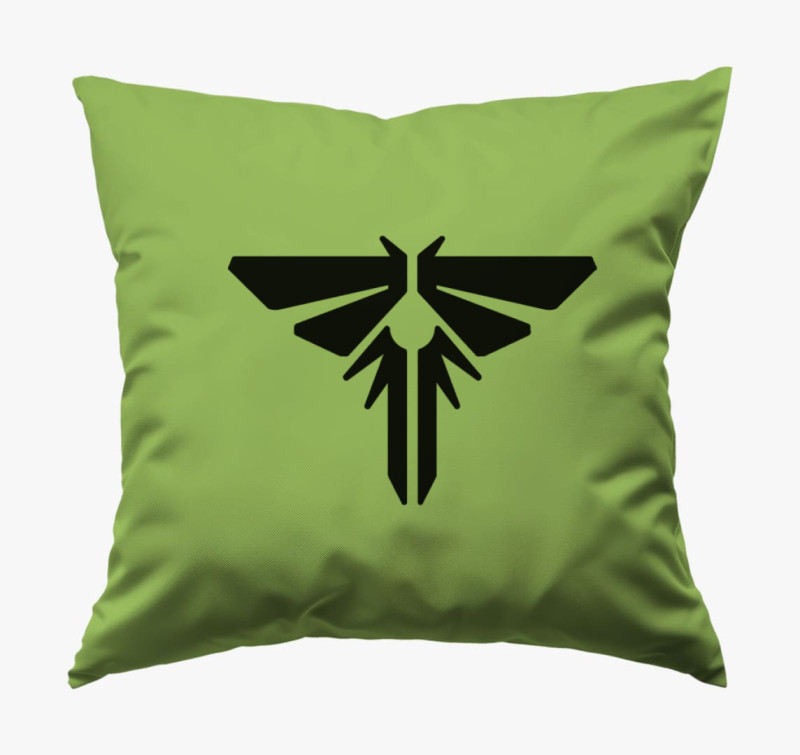 Last of Us - Firefly párna — Zöld