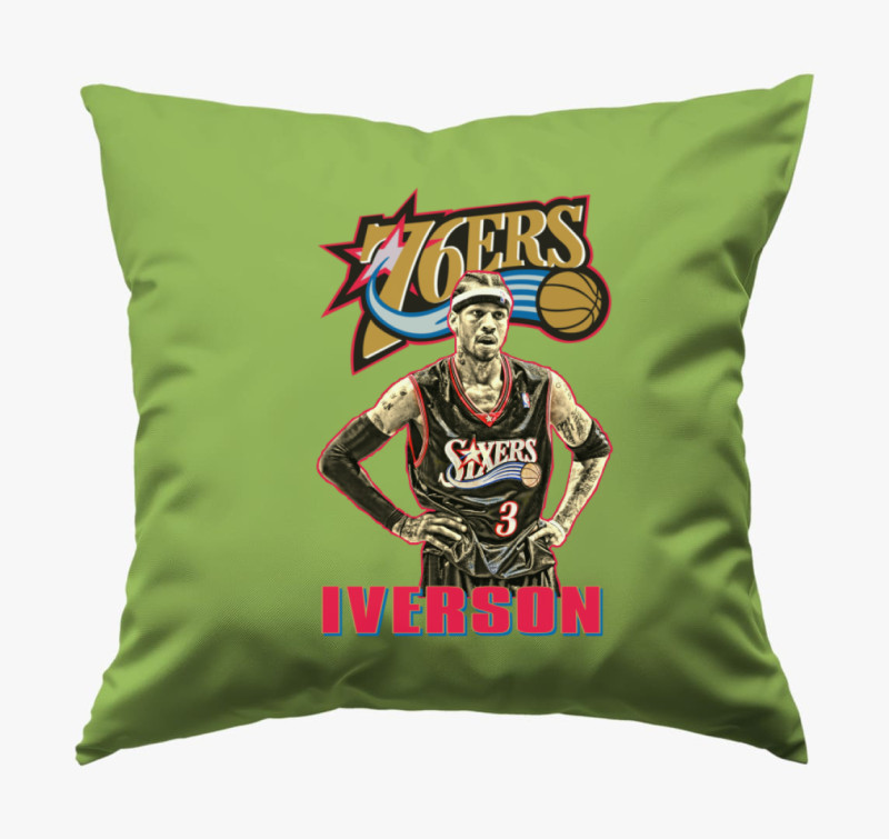 Allen Iverson A Válasz párna — Zöld