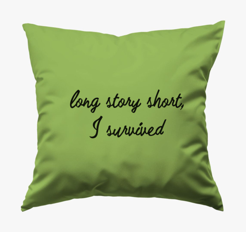 Long story taylor swift párna — Zöld