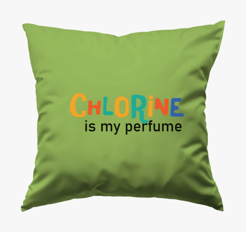 Chlorine perfume párna — Zöld