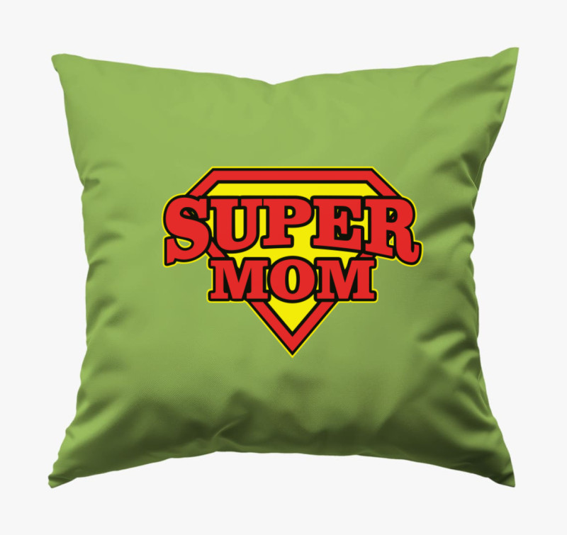 SzuperMom párna — Zöld