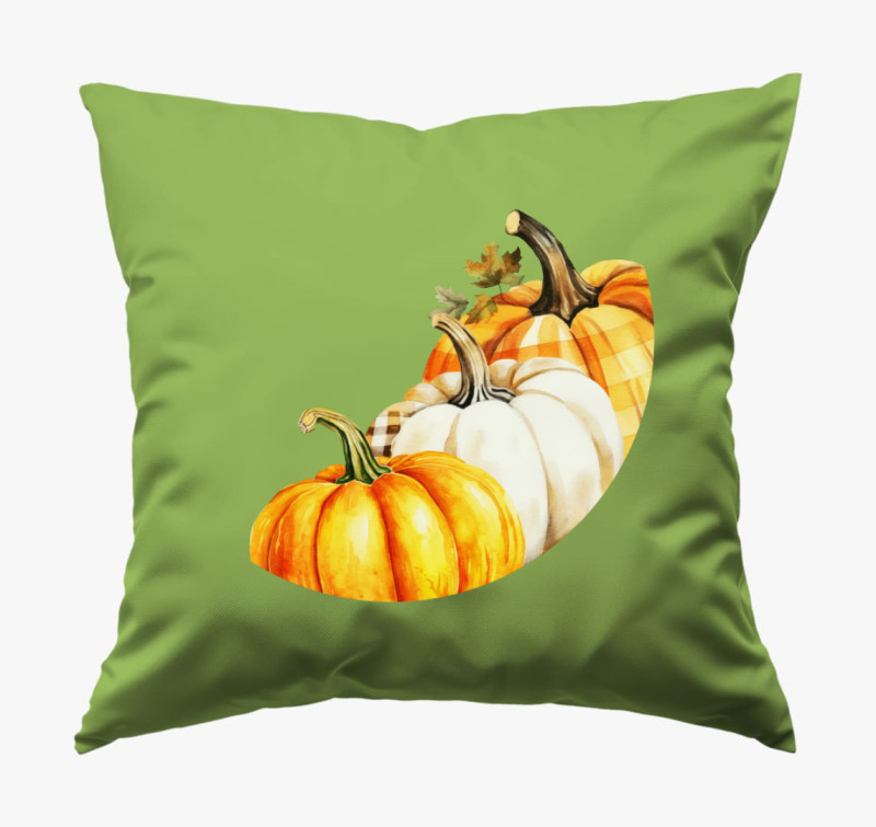 3 pumpkins párna — Zöld