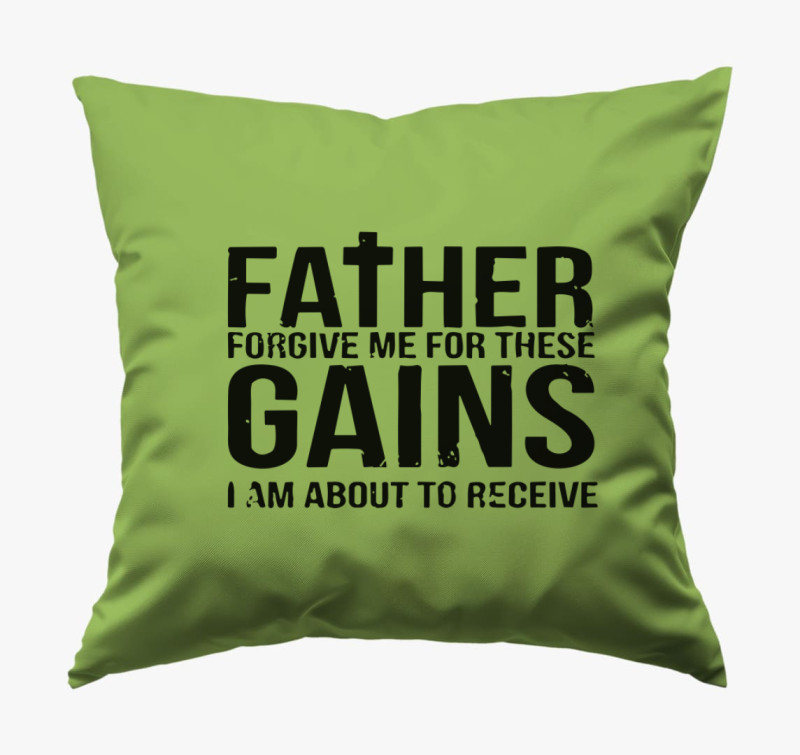 Father párna — Zöld