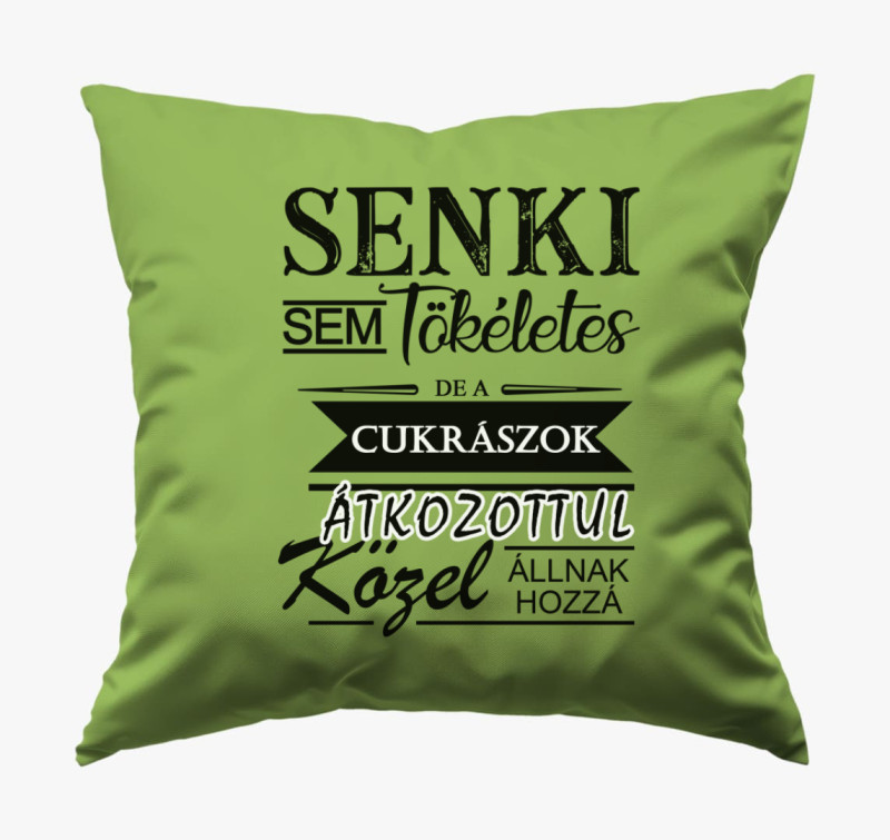 Cukrász párna — Zöld