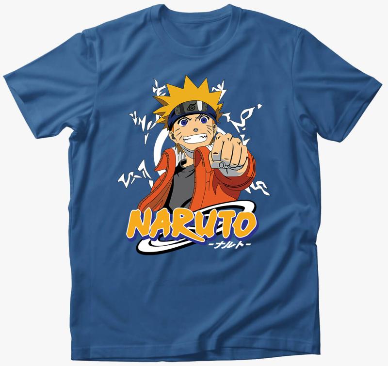 Naruto Art 2.0 póló — Azúrkék
