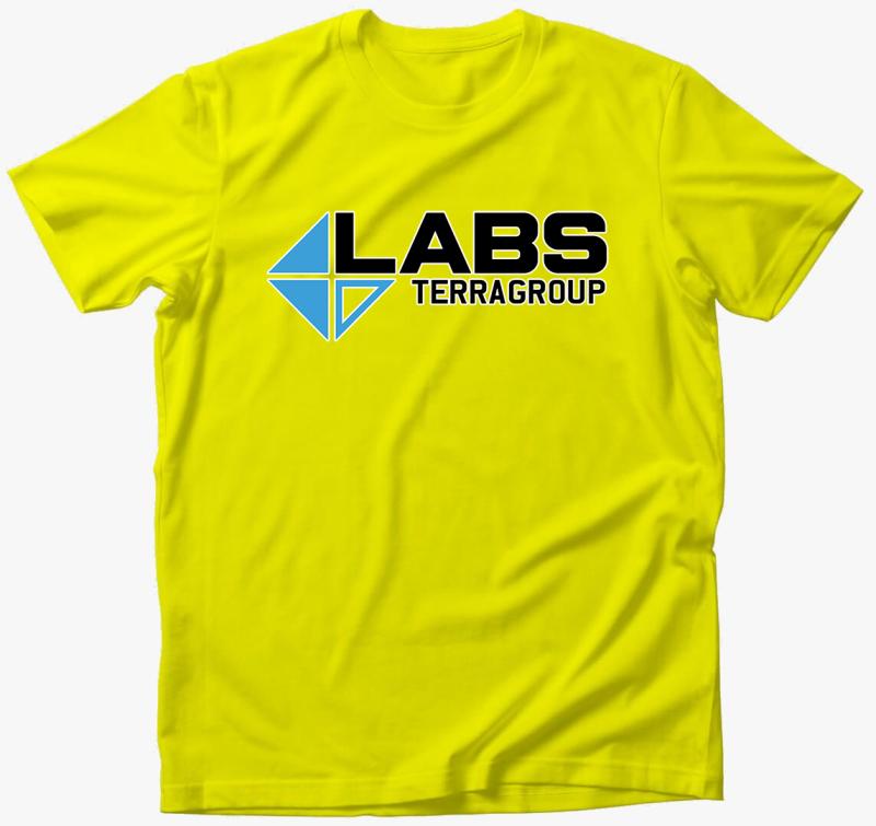 Labs TerraGroup póló — Citrom