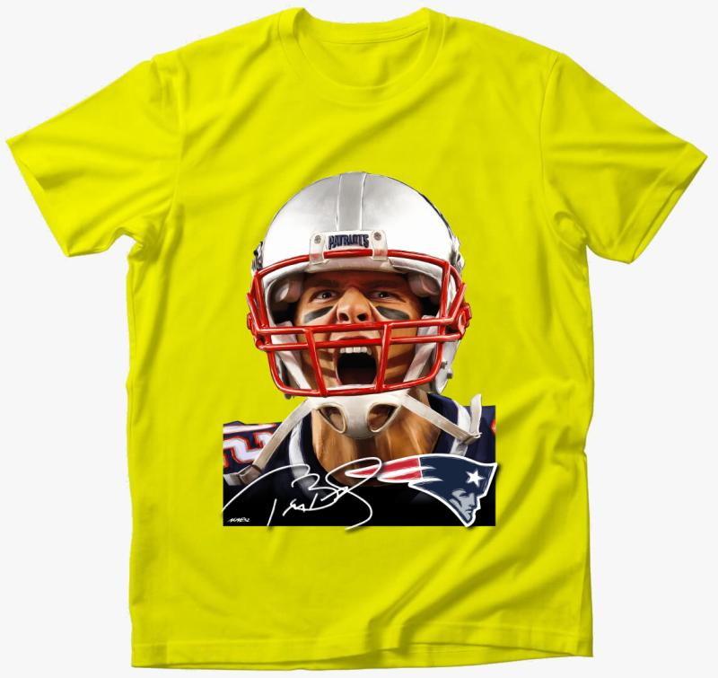 Tom Brady póló — Citrom
