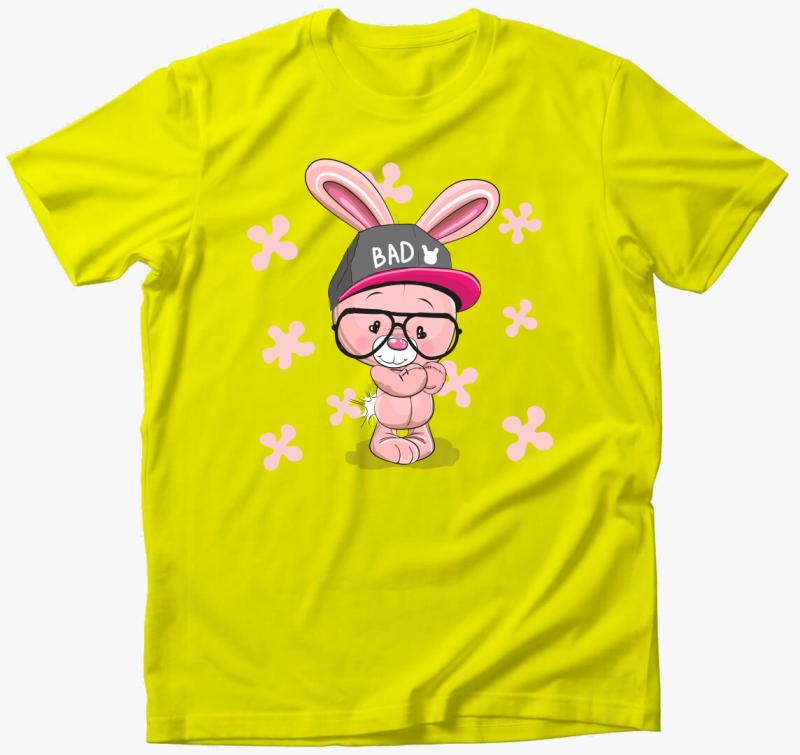 Bad Bunny póló — Citrom