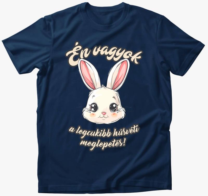 Húsvéti meglepetés póló — Éjkék
