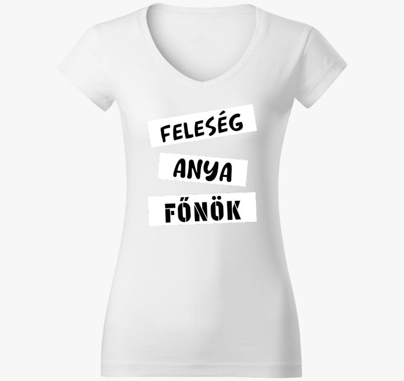 Anya 3 az egyben póló — Fehér